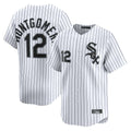 Johmsee C.White Sox #12 Colson Montgomery Player White Stripe Limited Home Stitched Jerseys