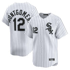 Johmsee C.White Sox #12 Colson Montgomery Player White Stripe Limited Home Stitched Jerseys