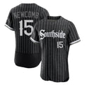 Johmsee C.White Sox #15 Sean Newcomb Player Black City Connect Limited Elite Home Stitched Jerseys