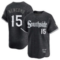 Johmsee C.White Sox #15 Sean Newcomb Player Black City Connect Limited Home Stitched Jerseys