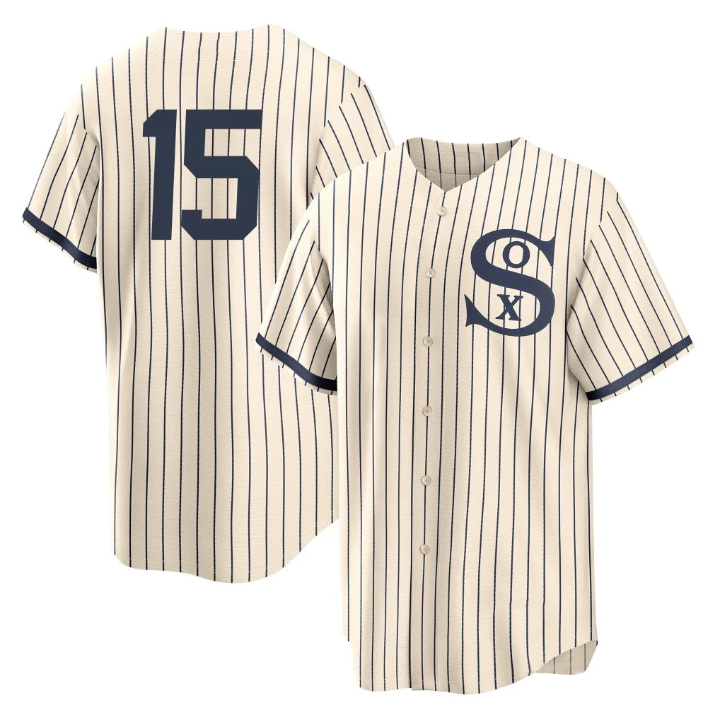 Johmsee C.White Sox #15 Sean Newcomb Player Cream Field of Dreams Home Game Stitched Jerseys