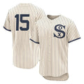 Johmsee C.White Sox #15 Sean Newcomb Player Cream Field of Dreams Limited Elite Home Stitched Jerseys