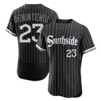 Johmsee C.White Sox #23 Andrew Benintendi Player Black City Connect Limited Elite Home Stitched Jerseys