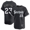 Johmsee C.White Sox #23 Andrew Benintendi Player Black City Connect Limited Home Stitched Jerseys