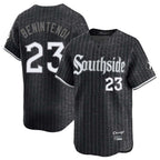 Johmsee C.White Sox #23 Andrew Benintendi Player Black City Connect Limited Home Stitched Jerseys