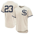 Johmsee C.White Sox #23 Andrew Benintendi Player Cream Field of Dreams Limited Elite Home Stitched Jerseys