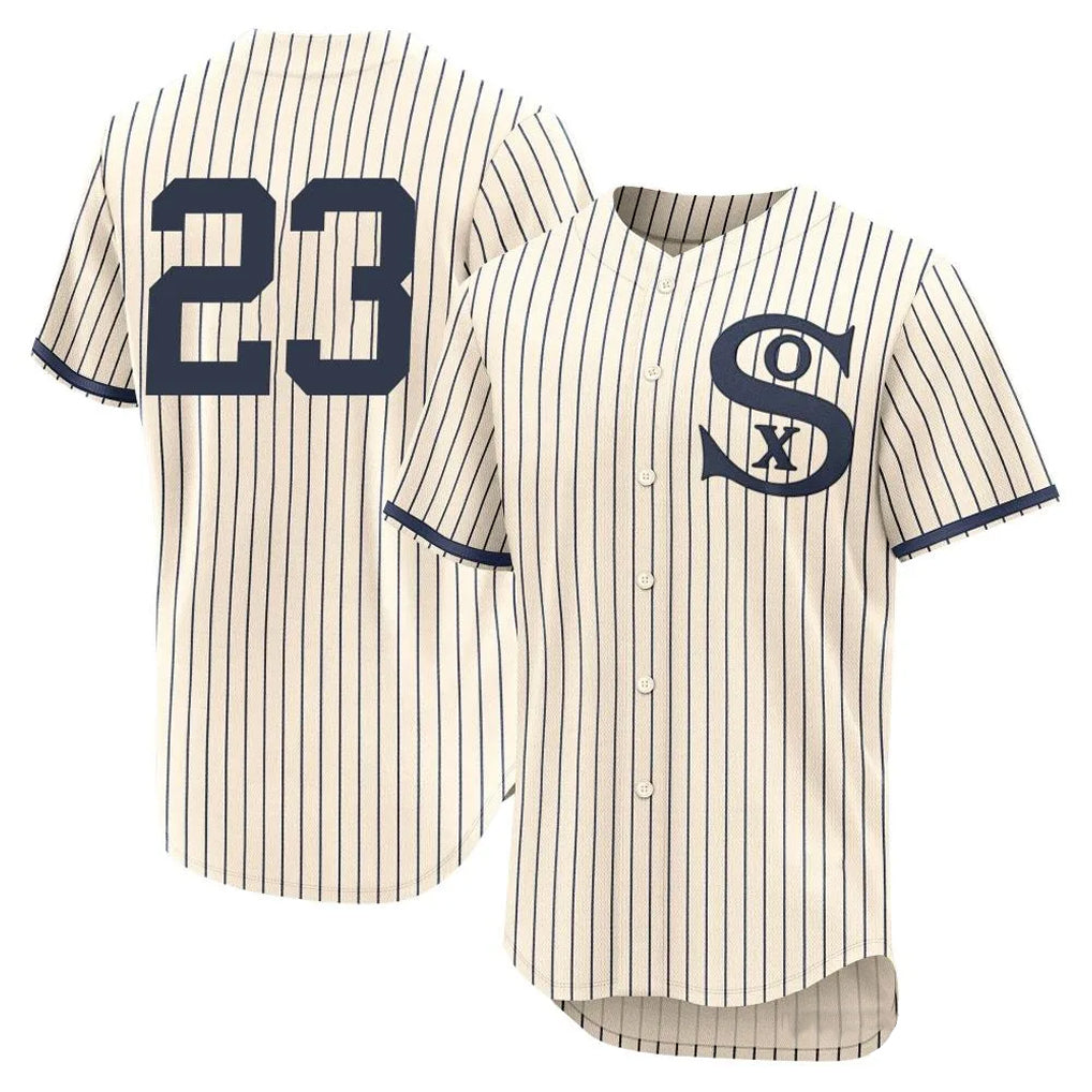 Johmsee C.White Sox #23 Andrew Benintendi Player Cream Field of Dreams Limited Elite Home Stitched Jerseys