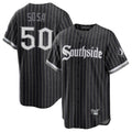 Johmsee C.White Sox #50 Lenyn Sosa Player Black City Connect Home Game Stitched Jerseys