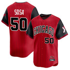 Johmsee C.White Sox #50 Lenyn Sosa Player Red City Connect Limited Home Stitched Jerseys