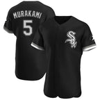Johmsee C.White Sox #5 Munetaka Murakami Player Black Limited Elite Home Stitched Jerseys
