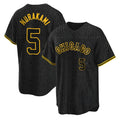 Johmsee C.White Sox #5 Munetaka Murakami Player Black Snake Skin City Home Game Stitched Jerseys