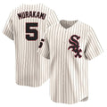 Johmsee C.White Sox #5 Munetaka Murakami Player Cream Cooperstown Collection Limited Home Stitched Jerseys