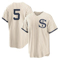 Johmsee C.White Sox #5 Munetaka Murakami Player Cream Field of Dreams Home Game Stitched Jerseys