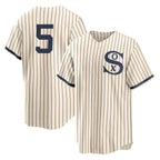 Johmsee C.White Sox #5 Munetaka Murakami Player Cream Field of Dreams Home Game Stitched Jerseys