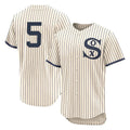 Johmsee C.White Sox #5 Munetaka Murakami Player Cream Field of Dreams Limited Elite Home Stitched Jerseys