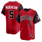 Johmsee C.White Sox #5 Munetaka Murakami Player Red City Connect Limited Home Stitched Jerseys