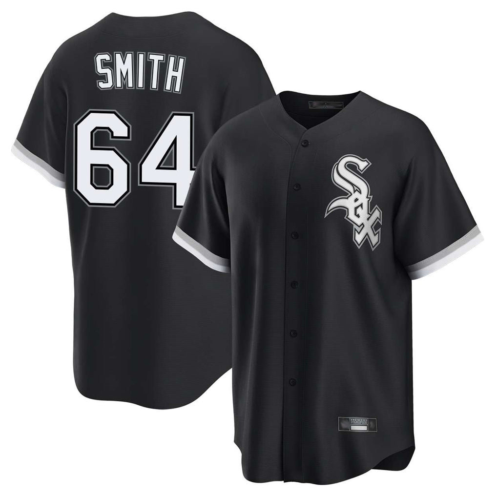 Johmsee C.White Sox #64 Shane Smith Player Black City Connect Limited Home Stitched Jerseys（副本）