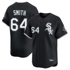 Johmsee C.White Sox #64 Shane Smith Player Black Limited Home Stitched Jerseys