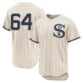 Johmsee C.White Sox #64 Shane Smith Player Cream Field of Dreams Limited Elite Home Stitched Jerseys