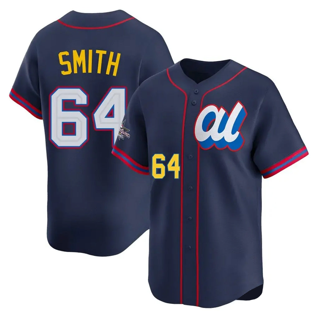 Johmsee C.White Sox #64 Shane Smith Player Navy Limited American League All-Star Edition Stitched Jerseys