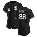 Johmsee C.White Sox #88 Luis Robert Jr Player Black Limited Elite Home Stitched Jerseys