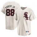 Johmsee C.White Sox #88 Luis Robert Jr Player Cream Cooperstown Collection Limited Home Stitched Jerseys
