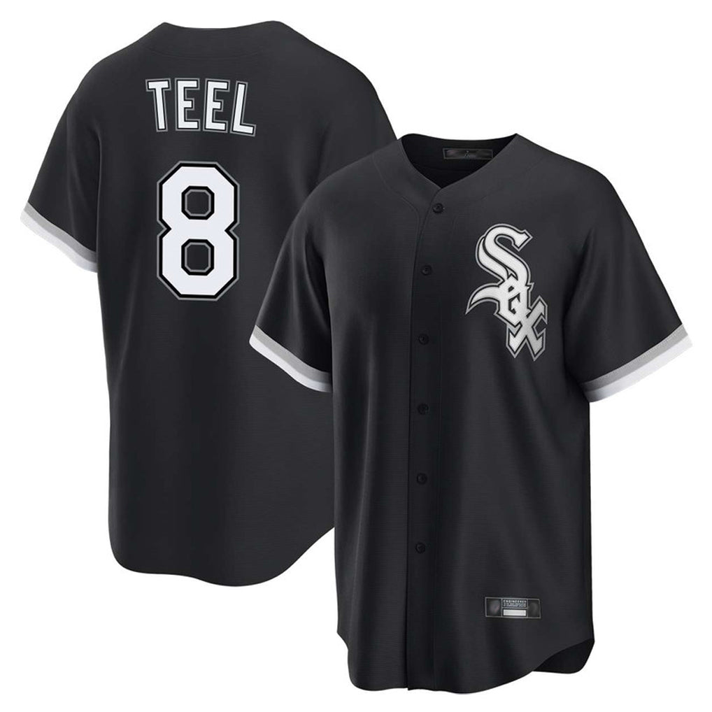 Johmsee C.White Sox #8 Kyle Teel Player Black Home Game Stitched Jerseys