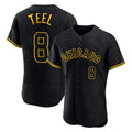 Johmsee C.White Sox #8 Kyle Teel Player Black Snake Skin City Limited Elite Home Stitched Jerseys