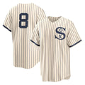 Johmsee C.White Sox #8 Kyle Teel Player Cream Field of Dreams Home Game Stitched Jerseys