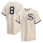Johmsee C.White Sox #8 Kyle Teel Player Cream Field of Dreams Home Game Stitched Jerseys