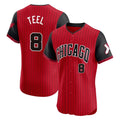 Johmsee C.White Sox #8 Kyle Teel Player Red City Connect Limited Elite Home Stitched Jerseys