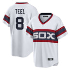 Johmsee C.White Sox #8 Kyle Teel Player White T-shirt Home Game Stitched Jerseys