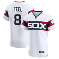Johmsee C.White Sox #8 Kyle Teel Player White T-shirt Limited Elite Home Stitched Jerseys