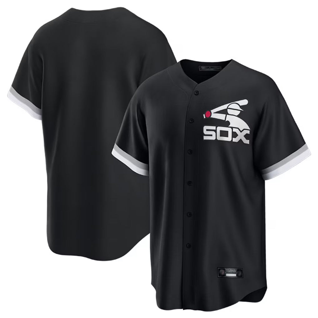 Johmsee C.White Sox ## White Sox Blank Player Black Game Home Stitched Jerseys
