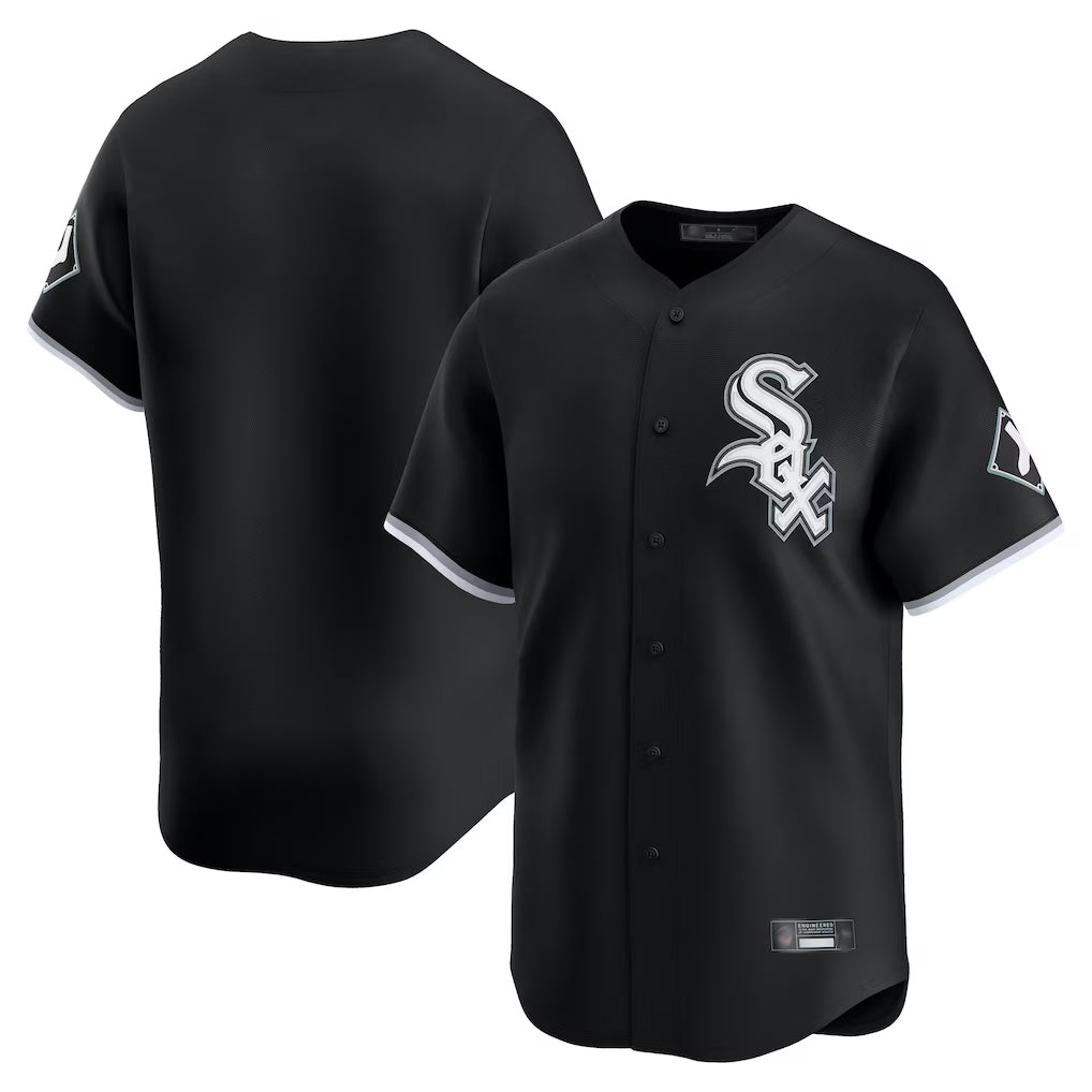 Johmsee C.White Sox ## White Sox Blank Player Black Limited Home Stitched Jerseys