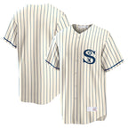 Johmsee C.White Sox ## White Sox Blank Player Cream Cooperstown Collection Field of Dreams Home Stitched Jerseys