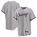 Johmsee C.White Sox ## White Sox Blank Player Gray Home Game Stitched Jerseys