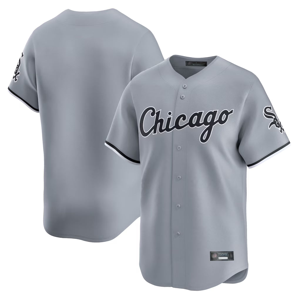 Johmsee C.White Sox ## White Sox Blank Player Gray Road Limited Home Stitched Jerseys