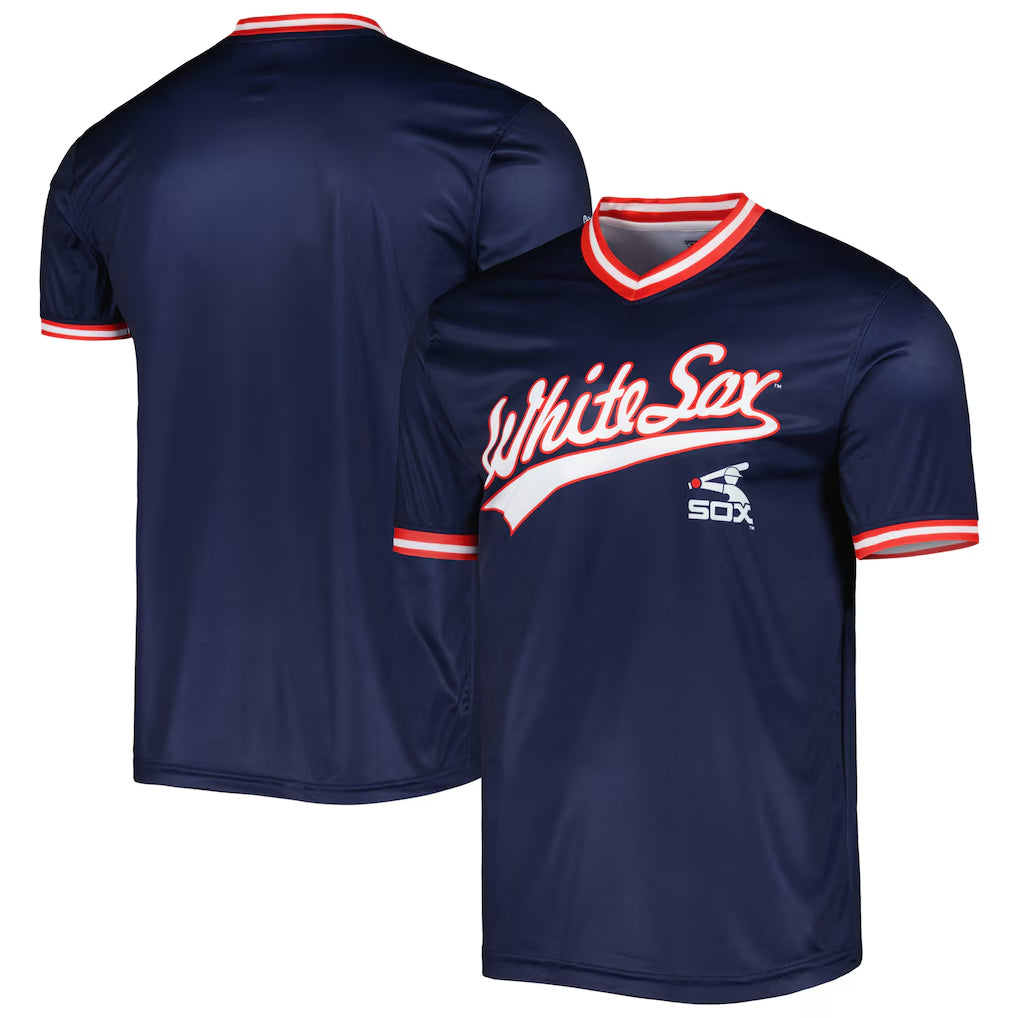 Johmsee C.White Sox ## White Sox Blank Player Navy T-shirt Cooperstown Collection Stitched Jerseys