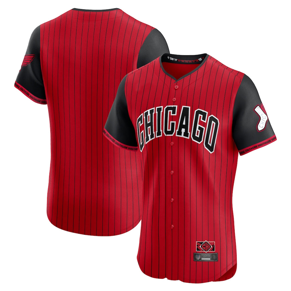 Johmsee C.White Sox ## White Sox Blank Player Red City Connect Limited Elite Home Stitched Jerseys
