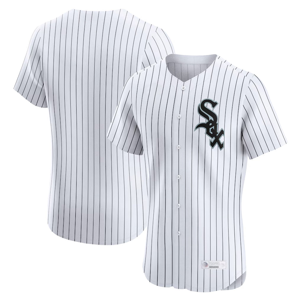 Johmsee C.White Sox ## White Sox Blank Player White Limited Elite Home Stitched Jerseys