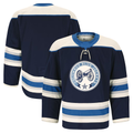 Johmsee CB.Jackets Navy Alternate Authentic Pro Jersey