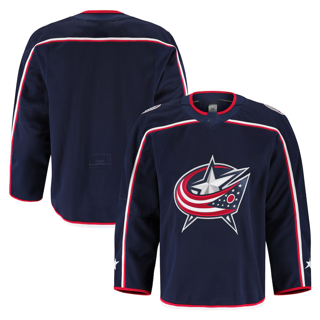 Johmsee CB.Jackets Navy Home Authentic Pro Jersey