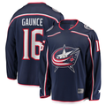 Johmsee CB.Jackets #16 Brendan Gaunce Navy Home Breakaway Jersey