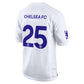 Chelsea #25 White 2025 Soccer Game Stitched American Football Jerseys
