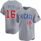 Chicago Cubs #16 Matthew Boyd Grey Limited Stitched Baseball Jersey