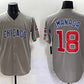 Chicago Cubs #18 Shōta Imanaga Gray Limited Stitched Baseball Jersey