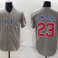 Chicago Cubs #23 Ryne Sandberg Grey Limited Stitched Baseball Jersey