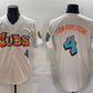 Chicago Cubs #4 Pete Crow-Armstrong Cream 'Graffiti North Side Edition' Vapor Premier Limited Stitched Baseball Jersey