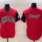 Chicago White Sox Team Big Logo Red Black 2025 City Connect Limited Stitched Baseball Jersey